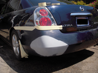 Bumper Scrapes and Scratches are easily repaired