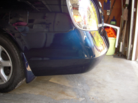 Bumper Scrapes and Scratches are easily repaired